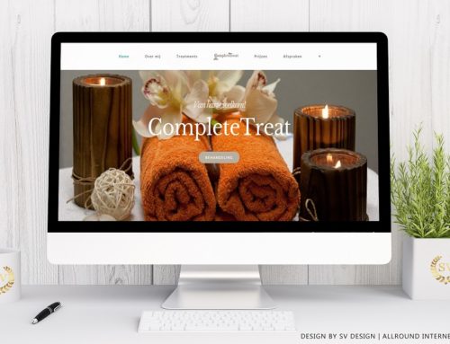 Webdesign voor CompleteTreat