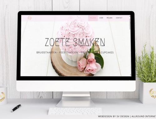 Webdesign voor Zoete Smaken